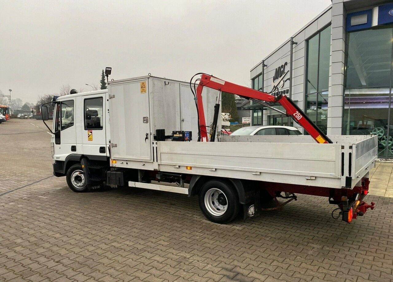Platós teherautó, Darus autó Iveco Eurocargo ML80E17: 10 kép.