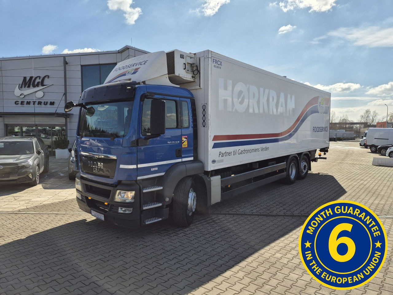 MAN TGS 26.320 24 EP / Technical warranty All Europe Frigoblock/ - Hűtős teherautó: 1 kép. MAN TGS 26.320 24 EP / Technical warranty All Europe Frigoblock/ - Hűtős teherautó: 1 kép.
