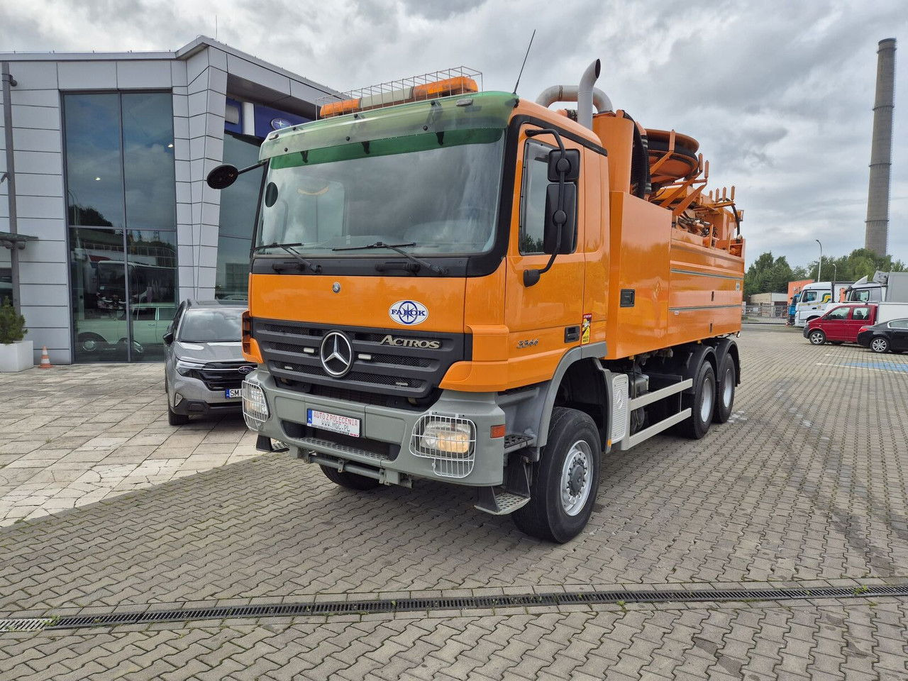 Mercedes-Benz Actros 3344 /6X6 / Wiedemann / Works Great / NO Rust / capt8m3+ - Szippantós autó: 2 kép. Mercedes-Benz Actros 3344 /6X6 / Wiedemann / Works Great / NO Rust / capt8m3+ - Szippantós autó: 2 kép.