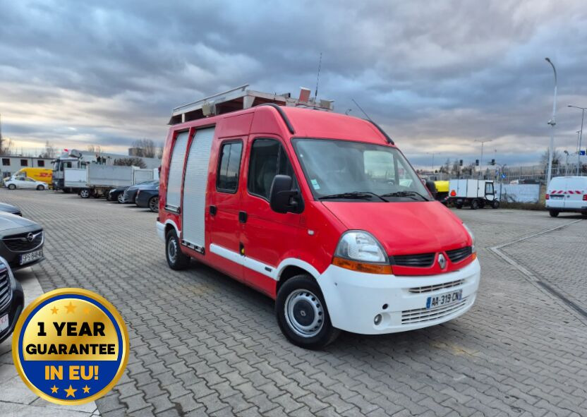 Renault Master 2.5 DCi / Only 25TKM / Like NEW / WE Have 3 THE Same - Tűzoltóautó: 2 kép. Renault Master 2.5 DCi / Only 25TKM / Like NEW / WE Have 3 THE Same - Tűzoltóautó: 2 kép.