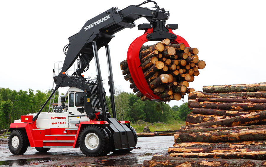 SVETRUCK TMF 12/9 HB / 1 Owner / Elme Spreader / Wood LOG A RM - Konténerrakodó: 1 kép. SVETRUCK TMF 12/9 HB / 1 Owner / Elme Spreader / Wood LOG A RM - Konténerrakodó: 1 kép.