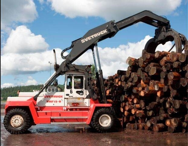 Svetruck TMF 12/9 HB / 1 OWNER / ELME SPREADER / WOOD LOG A - Konténerrakodó: 1 kép. Svetruck TMF 12/9 HB / 1 OWNER / ELME SPREADER / WOOD LOG A - Konténerrakodó: 1 kép.