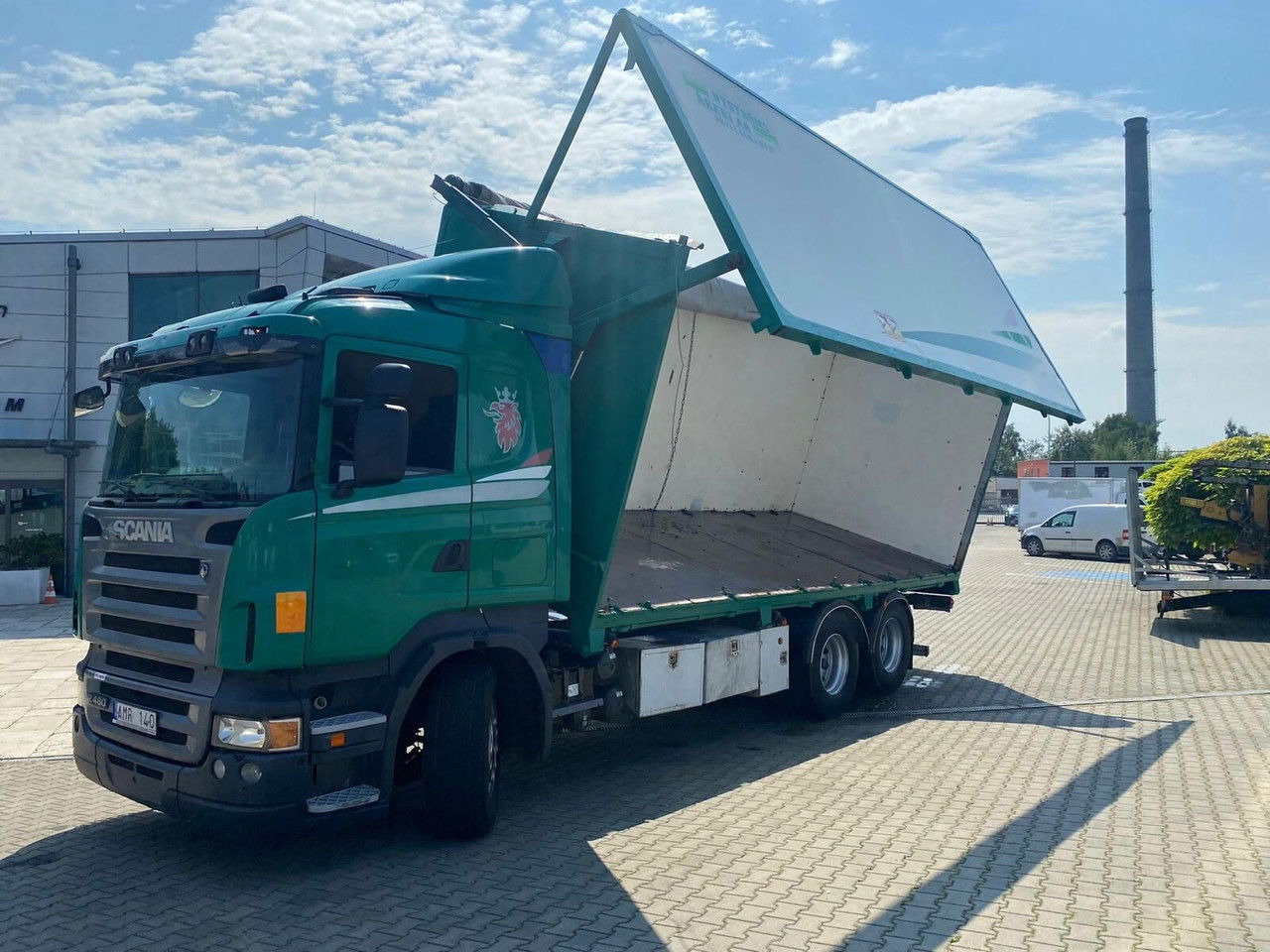 Scania R480 E4 / Grain Side Kipper / Frame 7.2m Long - Teherautó: 1 kép. Scania R480 E4 / Grain Side Kipper / Frame 7.2m Long - Teherautó: 1 kép.
