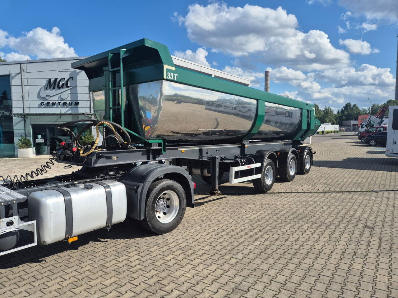 Zorzi 46S095 PRS / Like NEW / ALL Works 46S095 PRS / Like NEW / ALL Works - Félpótkocsi billenőplatós: 3 kép. Zorzi 46S095 PRS / Like NEW / ALL Works 46S095 PRS / Like NEW / ALL Works - Félpótkocsi billenőplatós: 3 kép.