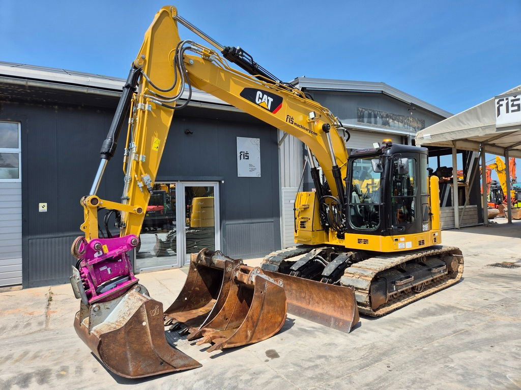 Caterpillar 315Flcr - 2019 Year - 8485 Hours - Powertilt - 3X Buckets - Lánctalpas kotró: 1 kép. Caterpillar 315Flcr - 2019 Year - 8485 Hours - Powertilt - 3X Buckets - Lánctalpas kotró: 1 kép.
