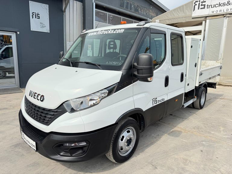 Iveco Daily 35C13 tipper - 6 seats - Platós kisteherautó: 1 kép. Iveco Daily 35C13 tipper - 6 seats - Platós kisteherautó: 1 kép.