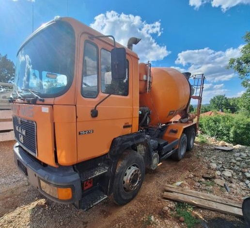 MAN 25.272 6x4 7m3 mixer - Betonmixer: 1 kép. MAN 25.272 6x4 7m3 mixer - Betonmixer: 1 kép.