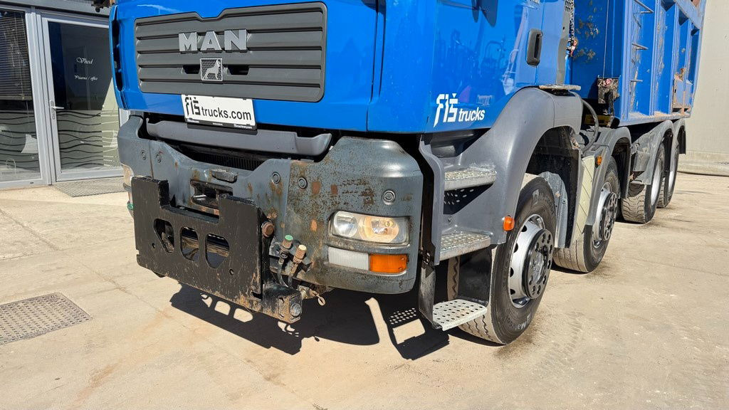 MAN TGA 41.480 8x4 Meiller dumper tipper - ac - Billenőplatós teherautó: 2 kép. MAN TGA 41.480 8x4 Meiller dumper tipper - ac - Billenőplatós teherautó: 2 kép.