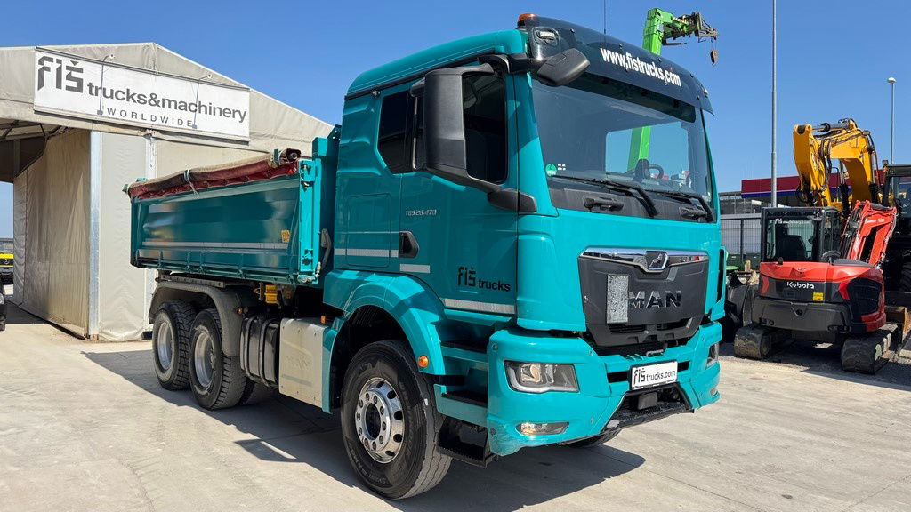 MAN TGS 26.470 6X4 bordmatic meiller tipper - Billenőplatós teherautó: 5 kép. MAN TGS 26.470 6X4 bordmatic meiller tipper - Billenőplatós teherautó: 5 kép.