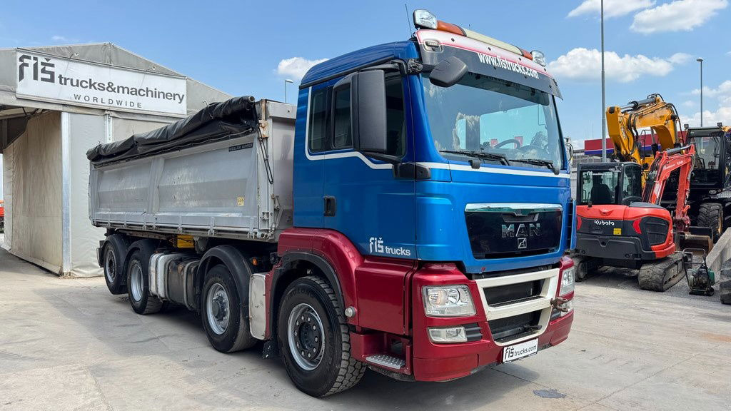 MAN TGS 35.480 8x4 HL-6 bordmatic tipper - euro 5 - Billenőplatós teherautó: 5 kép. MAN TGS 35.480 8x4 HL-6 bordmatic tipper - euro 5 - Billenőplatós teherautó: 5 kép.