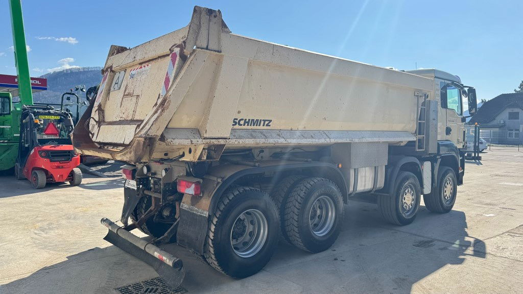 MAN TGS 35.480 8x4 dumper tipper - Billenőplatós teherautó: 5 kép. MAN TGS 35.480 8x4 dumper tipper - Billenőplatós teherautó: 5 kép.