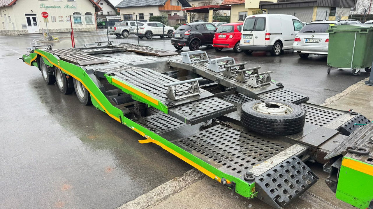 Mercedes-Benz Actros 1846 4x2 LKW transporter + Boerner trailer - Autószállító teherautó: 4 kép. Mercedes-Benz Actros 1846 4x2 LKW transporter + Boerner trailer - Autószállító teherautó: 4 kép.