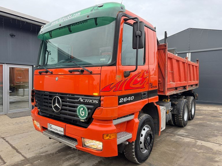 Mercedes-Benz Actros 2640 K 6x4 meiller tipper - EPS - Billenőplatós teherautó: 1 kép. Mercedes-Benz Actros 2640 K 6x4 meiller tipper - EPS - Billenőplatós teherautó: 1 kép.