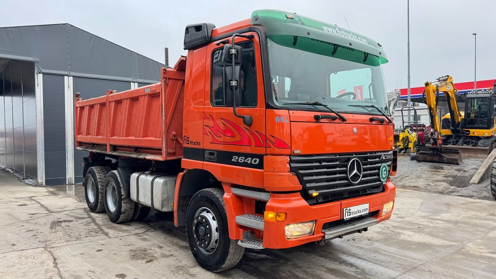 Mercedes-Benz Actros 2640 K 6x4 meiller tipper - EPS - Billenőplatós teherautó: 3 kép. Mercedes-Benz Actros 2640 K 6x4 meiller tipper - EPS - Billenőplatós teherautó: 3 kép.