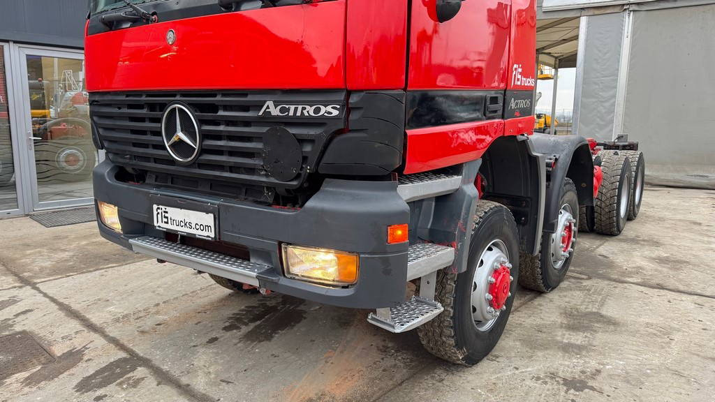 Mercedes-Benz Actros 4140 8x6 chassis - big axle - Alvaz teherautó: 2 kép. Mercedes-Benz Actros 4140 8x6 chassis - big axle - Alvaz teherautó: 2 kép.