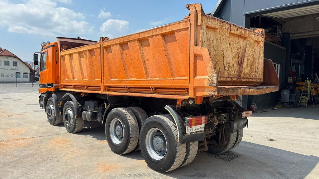 Mercedes-Benz Actros 4143 K 8x4 meiller tipper - Billenőplatós teherautó: 5 kép. Mercedes-Benz Actros 4143 K 8x4 meiller tipper - Billenőplatós teherautó: 5 kép.