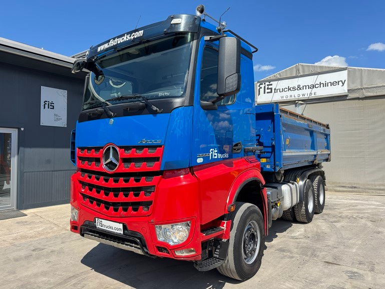 Mercedes-Benz Arocs 2658 6x4 - meiller bordmatic - retarder - Billenőplatós teherautó: 1 kép. Mercedes-Benz Arocs 2658 6x4 - meiller bordmatic - retarder - Billenőplatós teherautó: 1 kép.