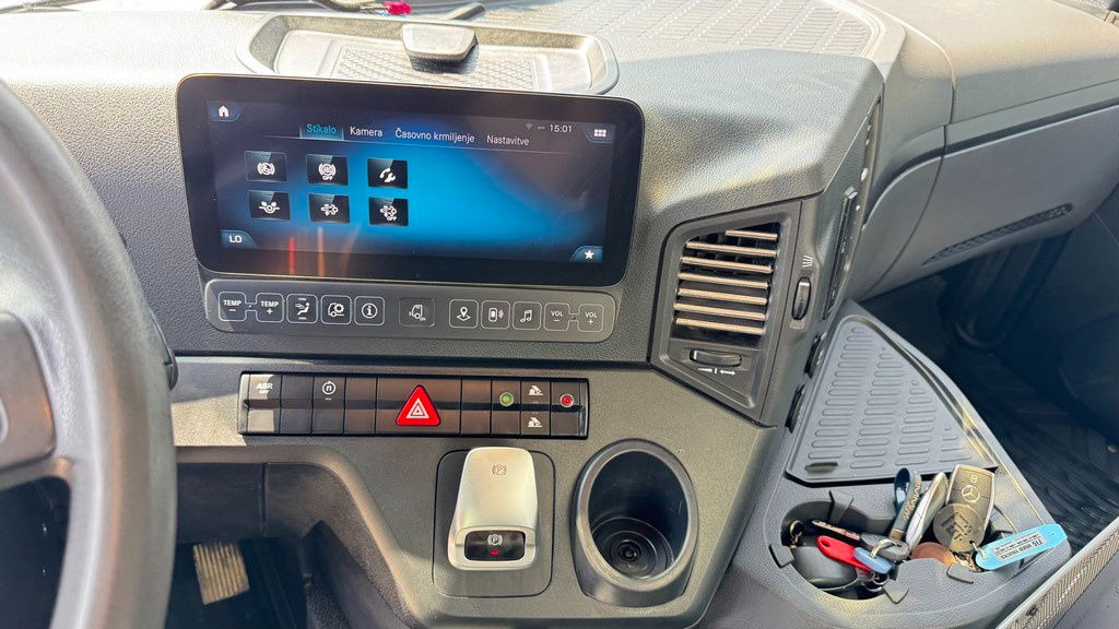 Billenőplatós teherautó Mercedes-Benz Arocs 3248 8X4 mulda tipper - electric taurpaulin: 27 kép.