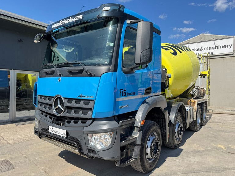 Mercedes-Benz Arocs 3543 8x4 schwing mixer 9m3 - Betonmixer: 1 kép. Mercedes-Benz Arocs 3543 8x4 schwing mixer 9m3 - Betonmixer: 1 kép.