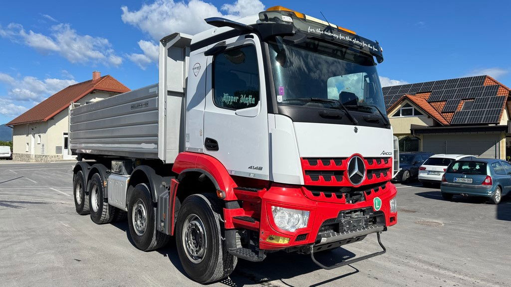Mercedes-Benz Arocs 4146 8X4 meiller tipper - bordmatic - Billenőplatós teherautó: 3 kép. Mercedes-Benz Arocs 4146 8X4 meiller tipper - bordmatic - Billenőplatós teherautó: 3 kép.