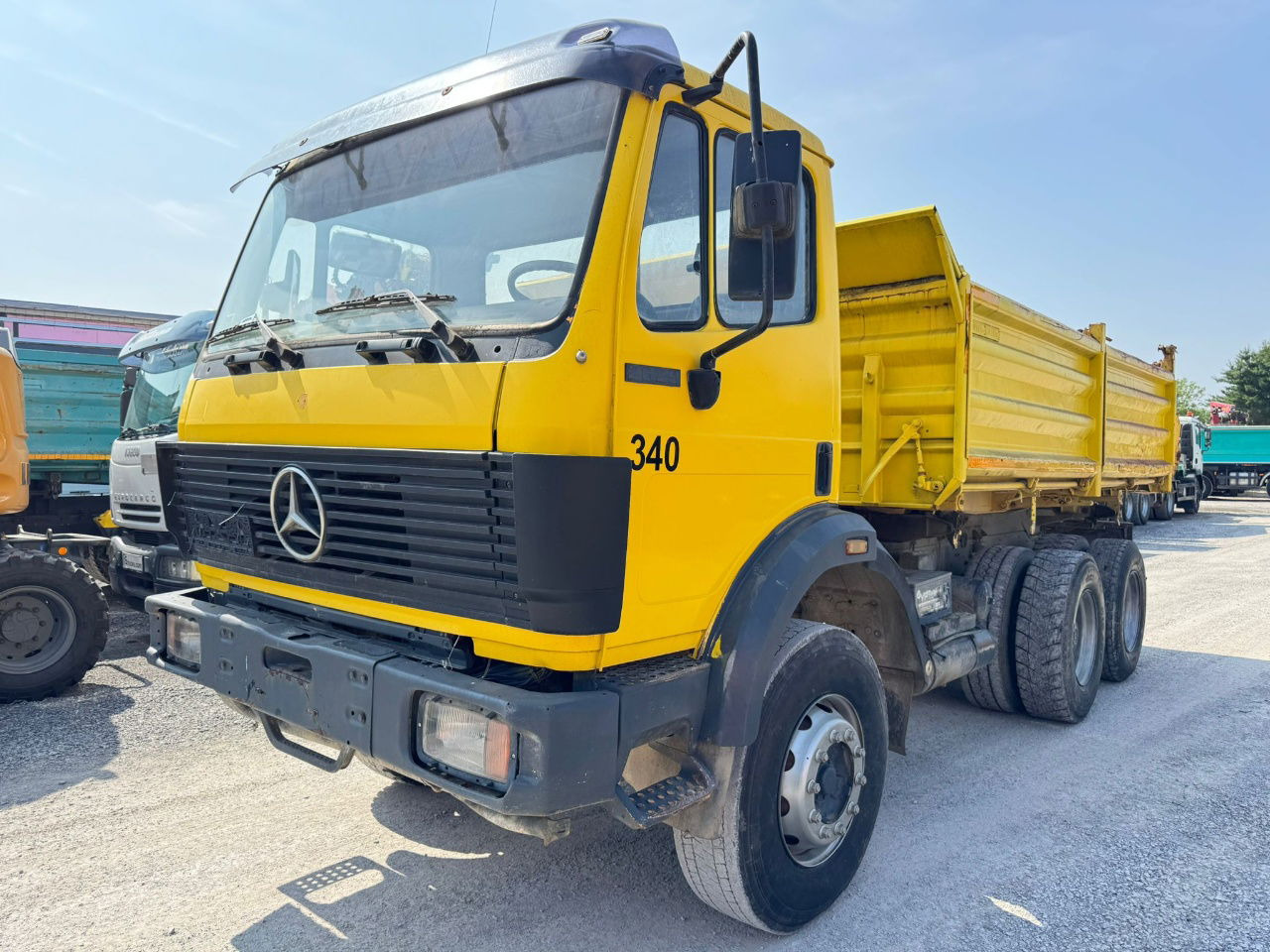 Mercedes-Benz SK 2629 K 2429 6x4 meiller tipper - Billenőplatós teherautó: 1 kép. Mercedes-Benz SK 2629 K 2429 6x4 meiller tipper - Billenőplatós teherautó: 1 kép.