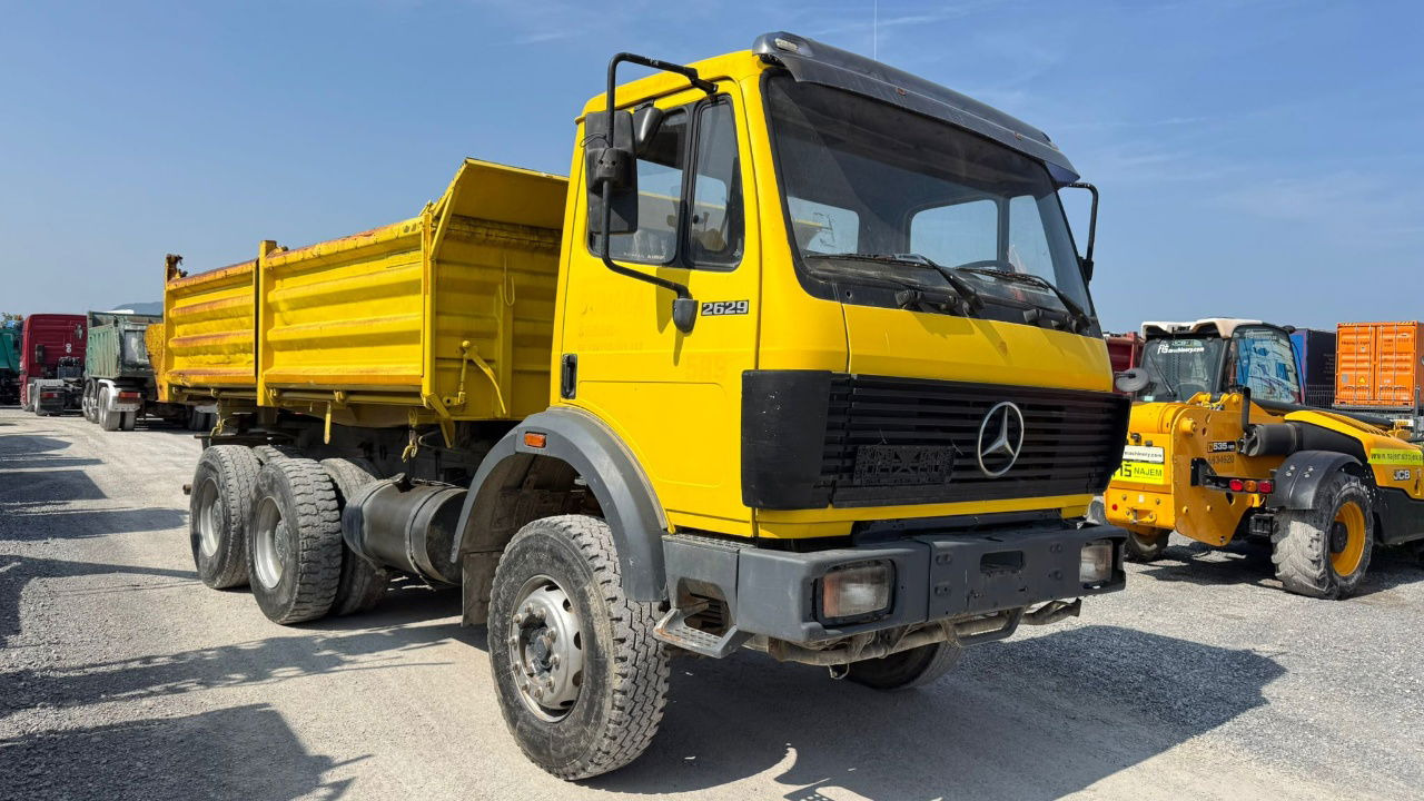 Mercedes-Benz SK 2629 K 2429 6x4 meiller tipper - Billenőplatós teherautó: 3 kép. Mercedes-Benz SK 2629 K 2429 6x4 meiller tipper - Billenőplatós teherautó: 3 kép.