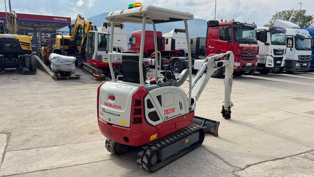 Takeuchi TB216 - 2022 Year - 765 Hours - Minikotró: 3 kép. Takeuchi TB216 - 2022 Year - 765 Hours - Minikotró: 3 kép.
