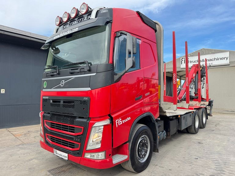 Volvo FH 500 6x4 forest truck - Epsilon 110Z - scissors - Cserefelépítményes teherautó: 1 kép. Volvo FH 500 6x4 forest truck - Epsilon 110Z - scissors - Cserefelépítményes teherautó: 1 kép.