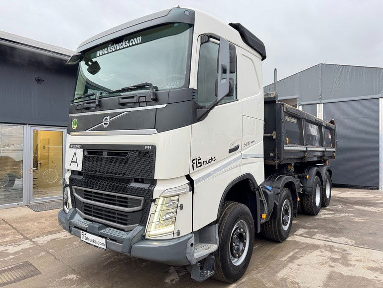 Volvo FH 500 8x4 - meiller bordmatic tipper - Billenőplatós teherautó: 1 kép. Volvo FH 500 8x4 - meiller bordmatic tipper - Billenőplatós teherautó: 1 kép.