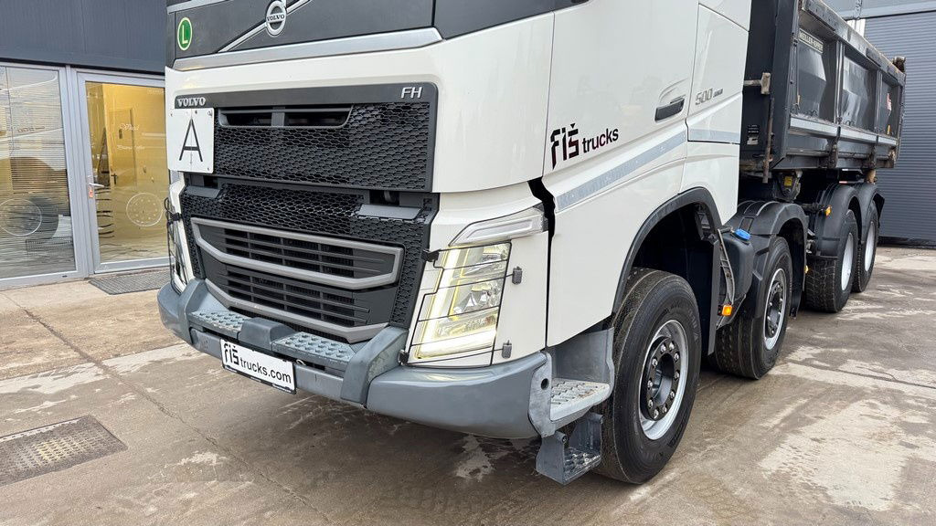 Volvo FH 500 8x4 - meiller bordmatic tipper - Billenőplatós teherautó: 2 kép. Volvo FH 500 8x4 - meiller bordmatic tipper - Billenőplatós teherautó: 2 kép.