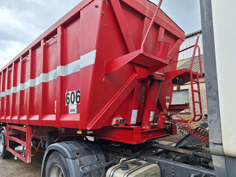 OVA 390K95 50cub - Félpótkocsi billenőplatós: 5 kép. OVA 390K95 50cub - Félpótkocsi billenőplatós: 5 kép.