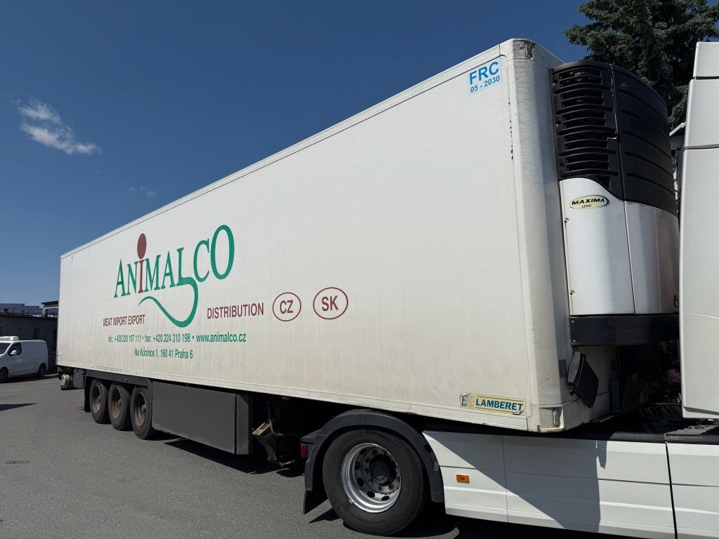 Lamberet LVF S3 Carrier Maxima 1300 - Félpótkocsi dobozos: 1 kép. Lamberet LVF S3 Carrier Maxima 1300 - Félpótkocsi dobozos: 1 kép.