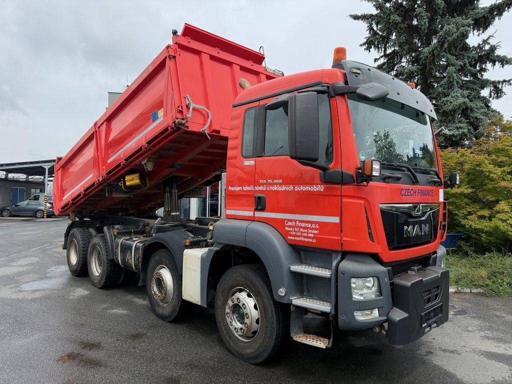MAN TGS35.460 S3 8x4 EURO 6 - Billenőplatós teherautó: 2 kép. MAN TGS35.460 S3 8x4 EURO 6 - Billenőplatós teherautó: 2 kép.