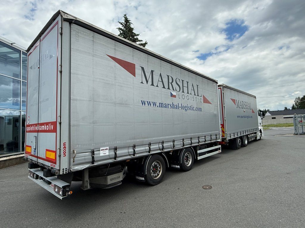 MAN TGX24.510 EURO 6 6x2 + Wecon - Ponyvás teherautó: 3 kép. MAN TGX24.510 EURO 6 6x2 + Wecon - Ponyvás teherautó: 3 kép.