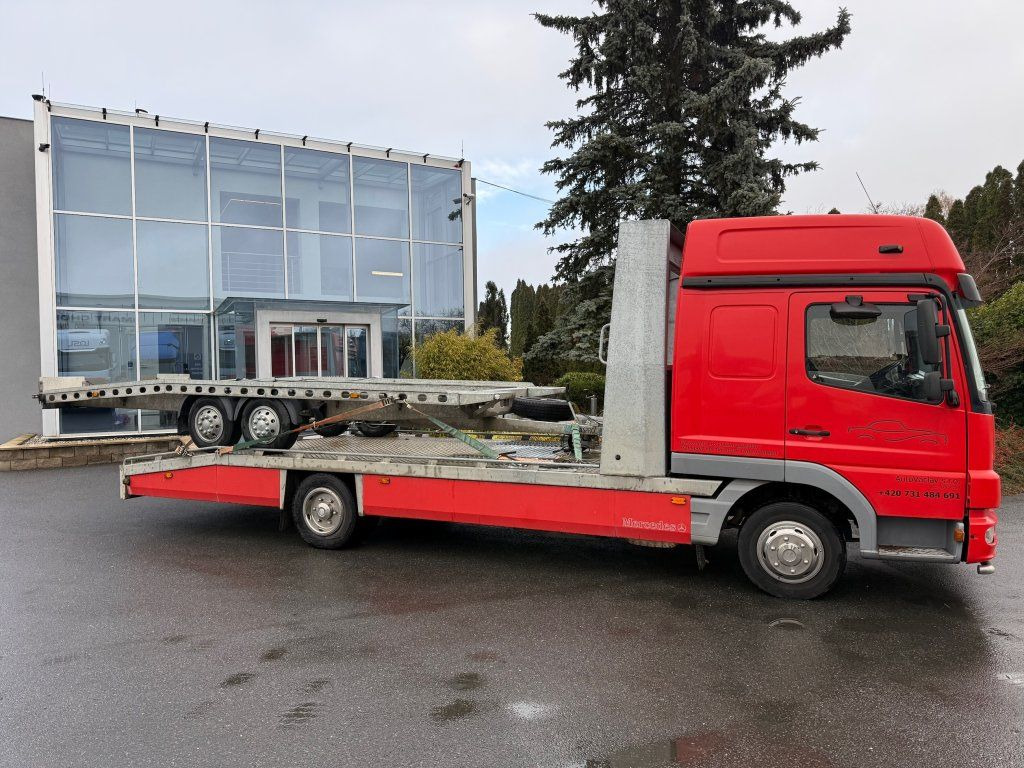Mercedes-Benz 818 Atego EURO 3 + trailer VAPP 2020 year - Autószállító teherautó: 2 kép. Mercedes-Benz 818 Atego EURO 3 + trailer VAPP 2020 year - Autószállító teherautó: 2 kép.