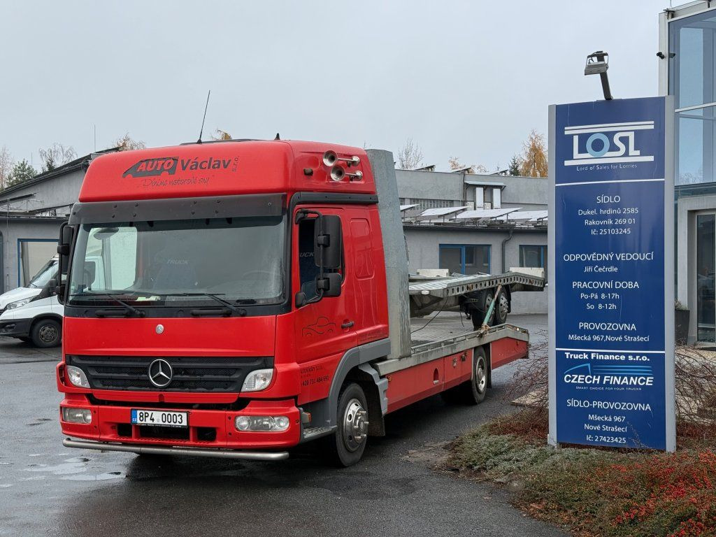 Mercedes-Benz 818 Atego EURO 3 + trailer VAPP 2020 year - Autószállító teherautó: 1 kép. Mercedes-Benz 818 Atego EURO 3 + trailer VAPP 2020 year - Autószállító teherautó: 1 kép.