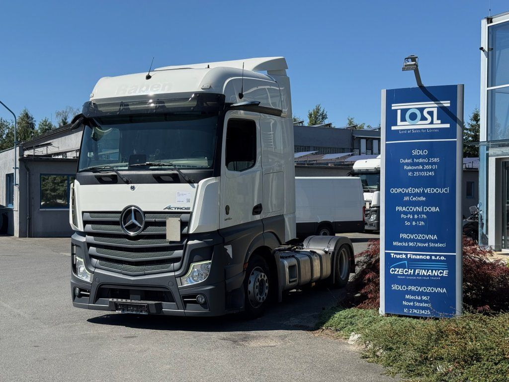 Mercedes-Benz 1845 Actros EURO 6 MEGA/lowdeck - Nyergesvontató: 1 kép. Mercedes-Benz 1845 Actros EURO 6 MEGA/lowdeck - Nyergesvontató: 1 kép.
