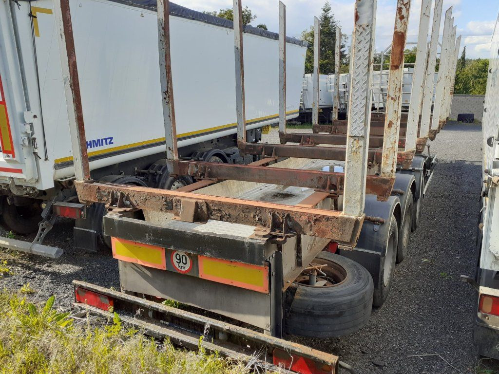 Panav NV39 - Rönkszállító félpótkocsi: 4 kép. Panav NV39 - Rönkszállító félpótkocsi: 4 kép.