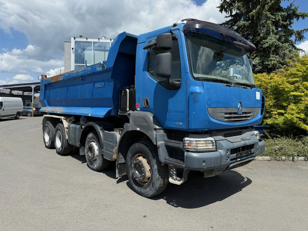 Renault Kerax 410 S1 8x4 EURO 4 - Billenőplatós teherautó: 3 kép. Renault Kerax 410 S1 8x4 EURO 4 - Billenőplatós teherautó: 3 kép.