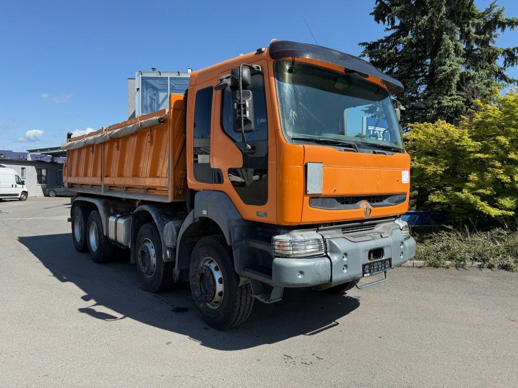 Renault Kerax 420 S3 8x4 EURO 3 - Billenőplatós teherautó: 3 kép. Renault Kerax 420 S3 8x4 EURO 3 - Billenőplatós teherautó: 3 kép.