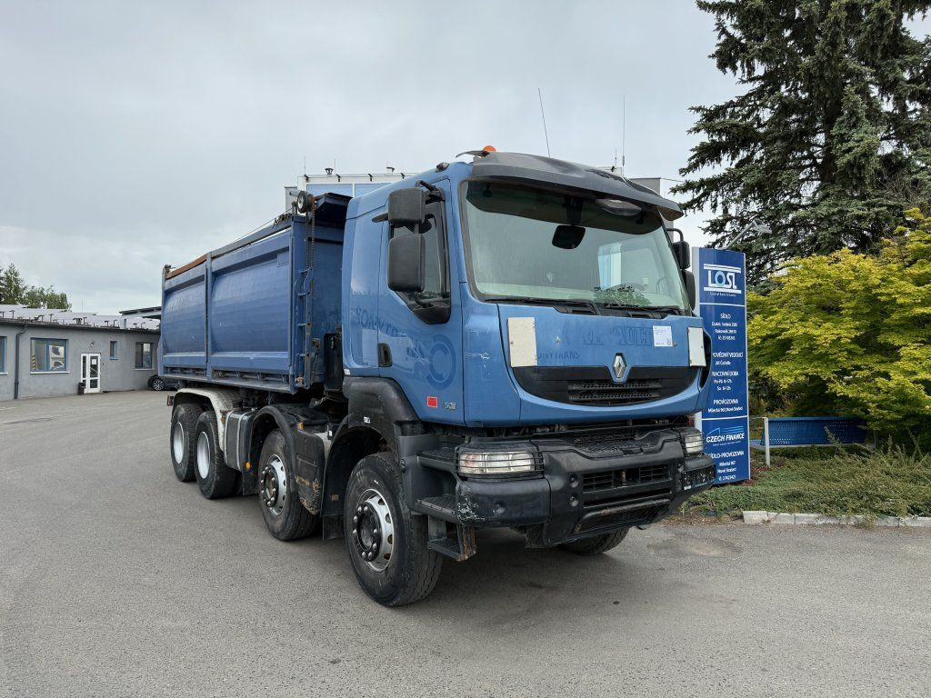 Renault Kerax 450 S3 8x4 EURO 4 - Billenőplatós teherautó: 4 kép. Renault Kerax 450 S3 8x4 EURO 4 - Billenőplatós teherautó: 4 kép.