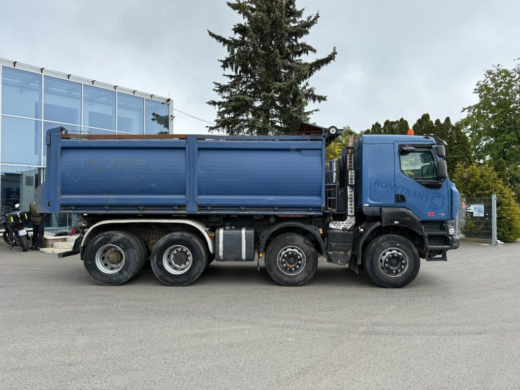 Renault Kerax 450 S3 8x4 EURO 4 - Billenőplatós teherautó: 5 kép. Renault Kerax 450 S3 8x4 EURO 4 - Billenőplatós teherautó: 5 kép.