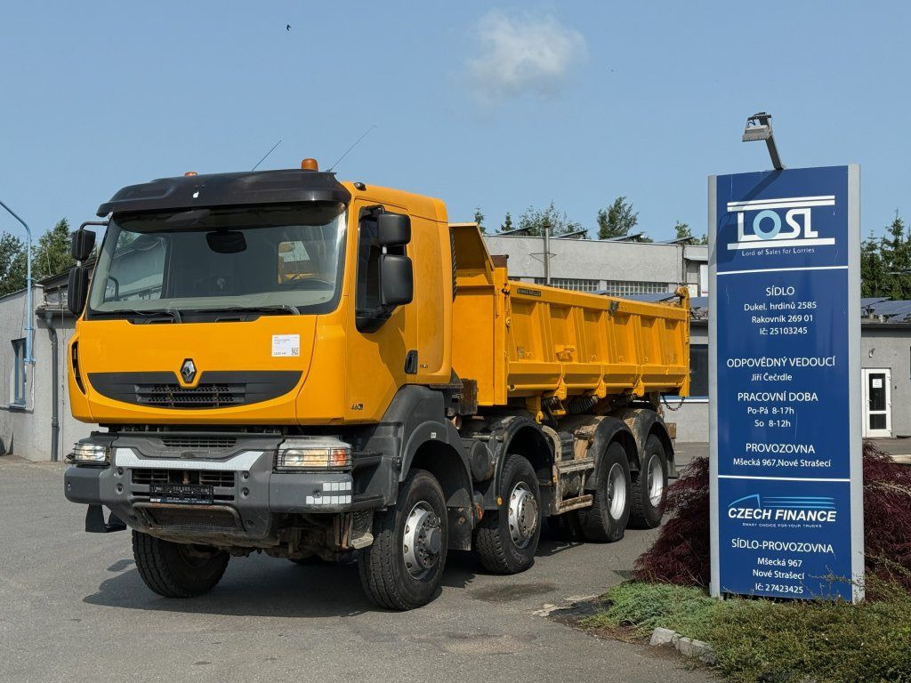 Renault Kerax 460 8x6 EURO 5 - Billenőplatós teherautó: 5 kép. Renault Kerax 460 8x6 EURO 5 - Billenőplatós teherautó: 5 kép.
