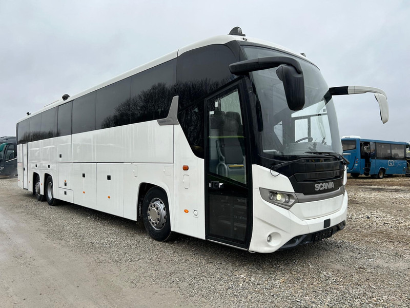 Scania K450 Interlink | 55+1+1 | MYÖS VUOKRA | TULOSSA - Távolsági busz: 1 kép. Scania K450 Interlink | 55+1+1 | MYÖS VUOKRA | TULOSSA - Távolsági busz: 1 kép.