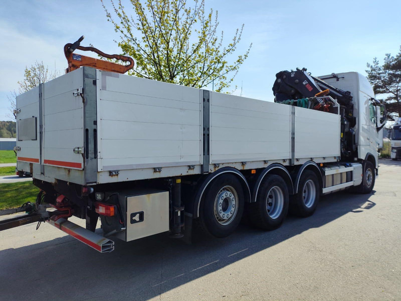 Volvo FH 500 | 8X4 | HIAB 408 E-6 | JIB 70X-4 | TULOSSA - Platós teherautó, Darus autó: 3 kép. Volvo FH 500 | 8X4 | HIAB 408 E-6 | JIB 70X-4 | TULOSSA - Platós teherautó, Darus autó: 3 kép.