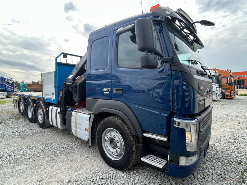 Volvo FM 460 8x2*6 | Hiab 302E-6 | TULOSSA - Platós teherautó, Darus autó: 3 kép. Volvo FM 460 8x2*6 | Hiab 302E-6 | TULOSSA - Platós teherautó, Darus autó: 3 kép.