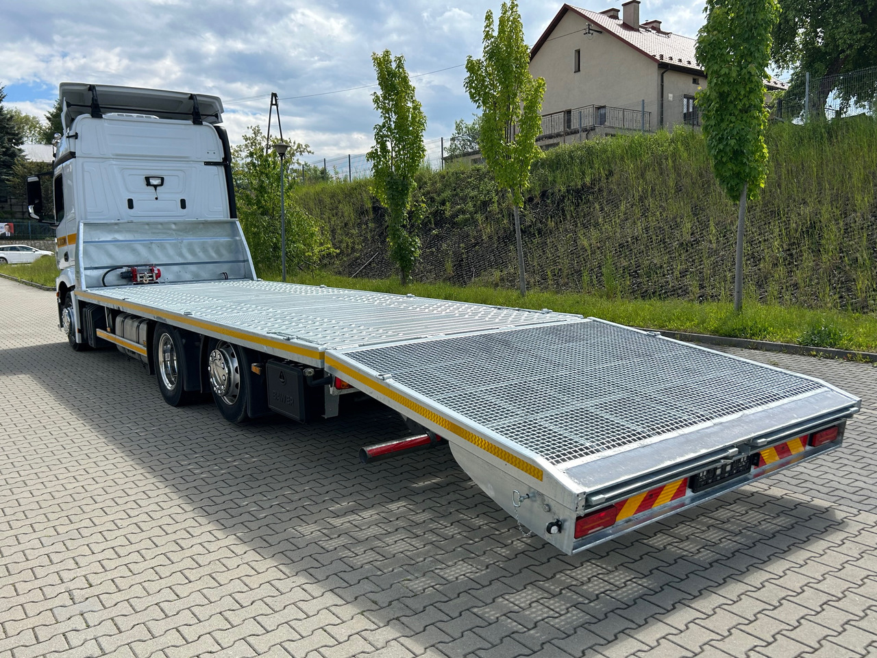 MERCEDES-BENZ Actros 2542 / 2019 / NEW Galvanized tow truck 2025 /9.5m - Autószállító teherautó: 3 kép. MERCEDES-BENZ Actros 2542 / 2019 / NEW Galvanized tow truck 2025 /9.5m - Autószállító teherautó: 3 kép.