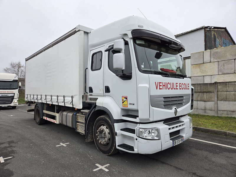 Renault Premium 380 dxi - auto école - Ponyvás teherautó: 1 kép. Renault Premium 380 dxi - auto école - Ponyvás teherautó: 1 kép.