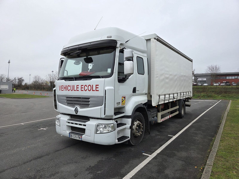 Renault Premium 380 dxi - auto école - Ponyvás teherautó: 2 kép. Renault Premium 380 dxi - auto école - Ponyvás teherautó: 2 kép.