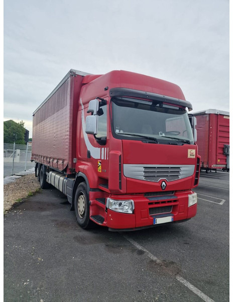 Renault Premium 450dxi - Ponyvás teherautó: 2 kép. Renault Premium 450dxi - Ponyvás teherautó: 2 kép.